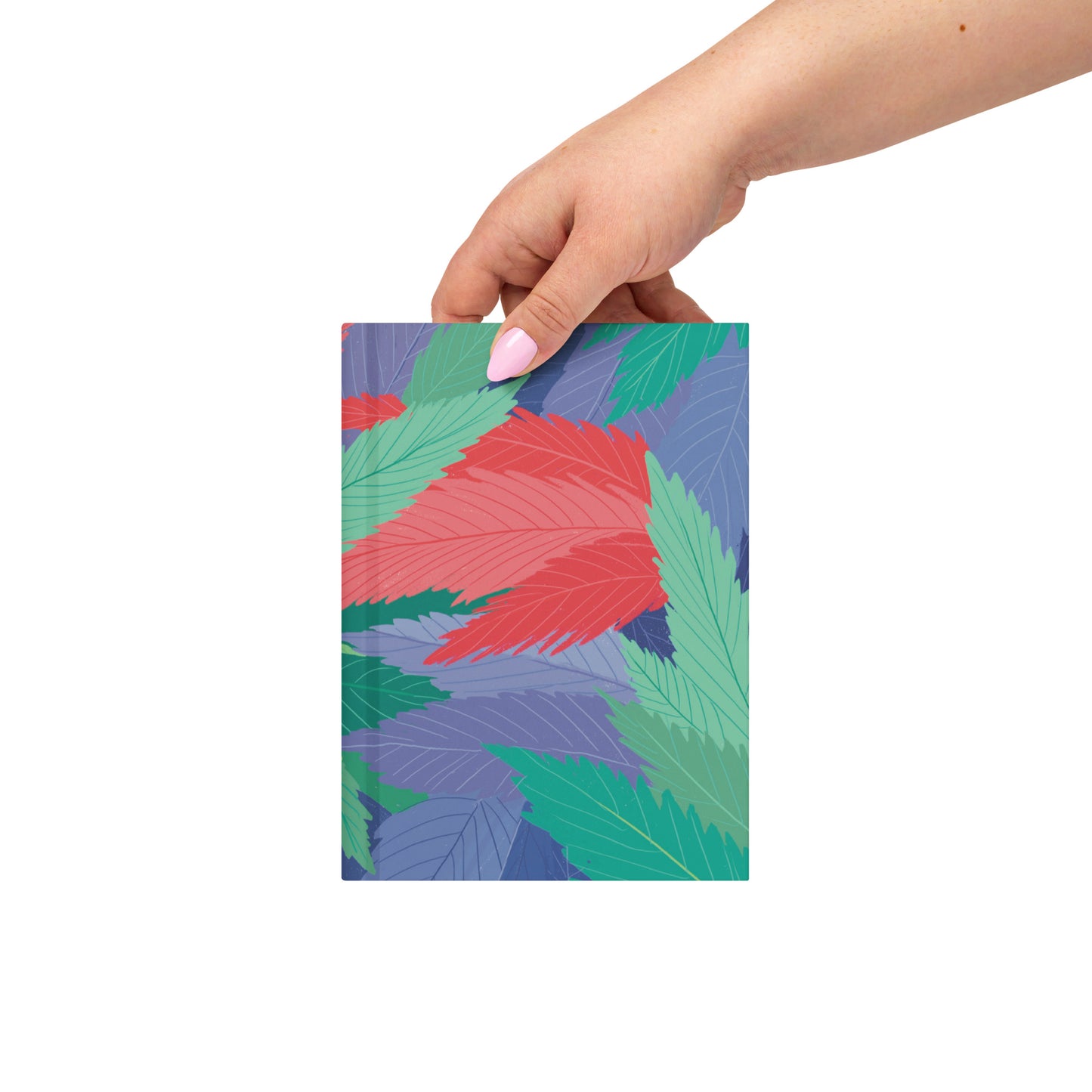 Leafy Hardcover Journal