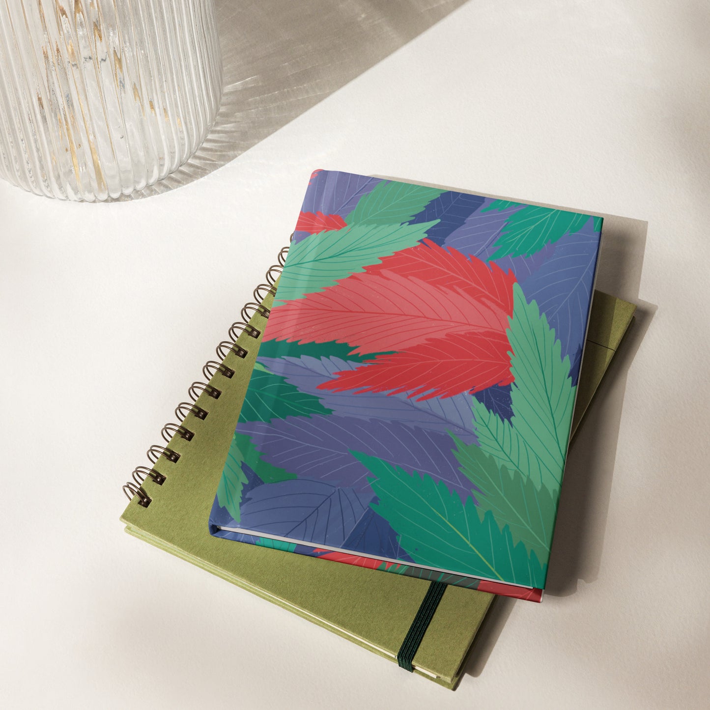Leafy Hardcover Journal