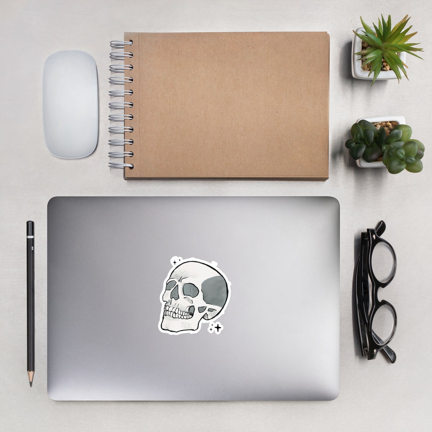 Skull Sticker